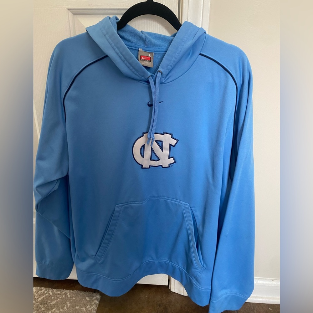 large nike unc tarheels hoodie